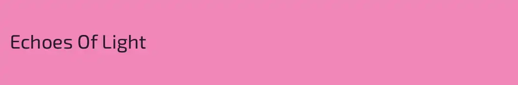 Echoes Of Light